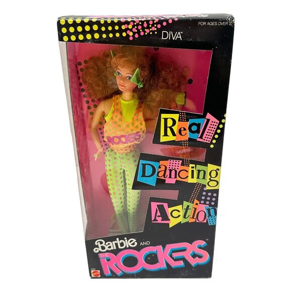 Mattel Other - Barbie and the Rockers Diva 11 in Fashion Doll Collectible Sealed Vintage Mattel